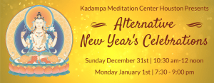 Alternative New Years Celebration with Buddhist Meditation
