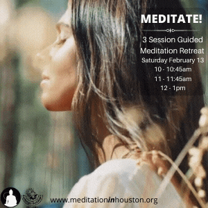 Meditate! 3 Session Guided Meditation Retreat