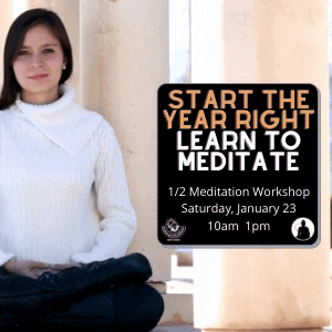 Start the Year Right, Learn to Meditate
