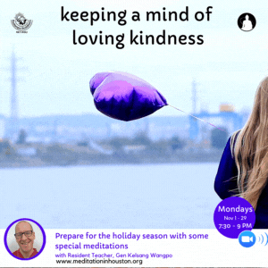 Keeping a mind of loving-kindness