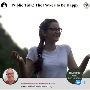 Public Talk: The Power to Be Happy